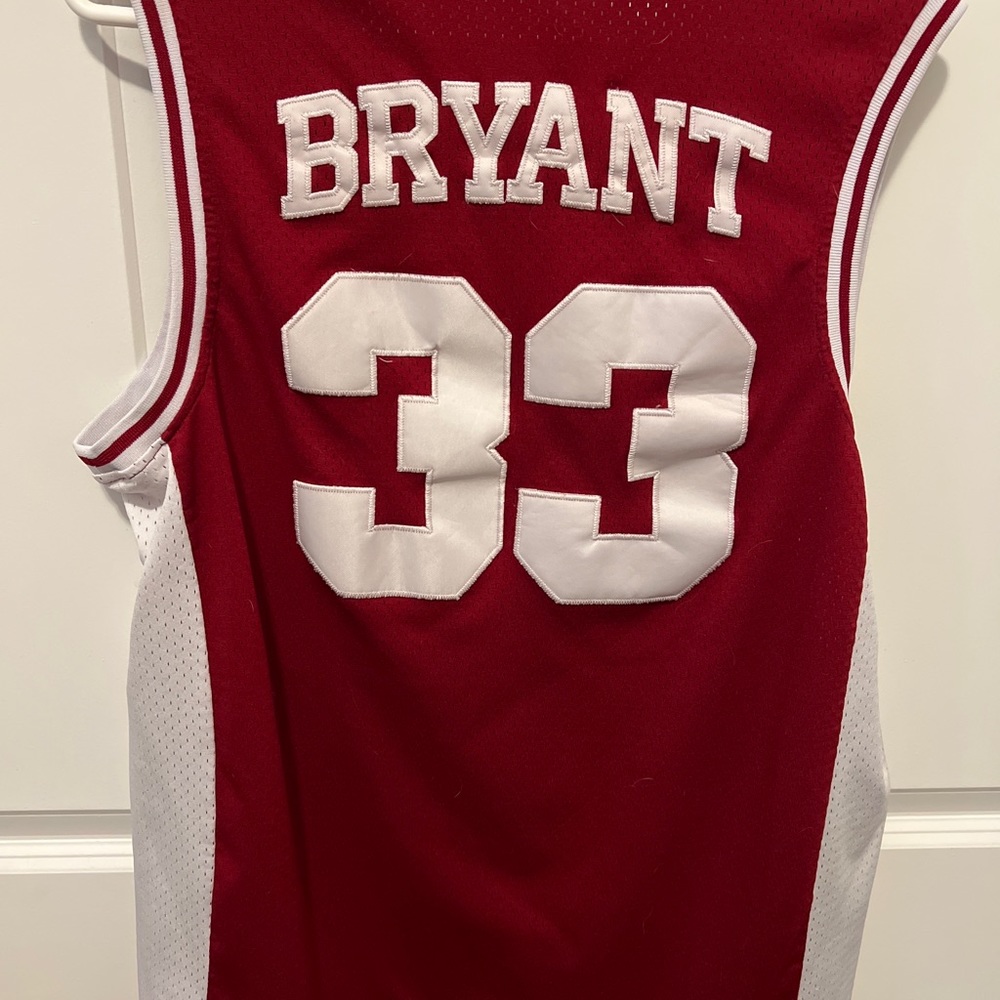 Kobe Bryant lower mention high school basketball jersey medium